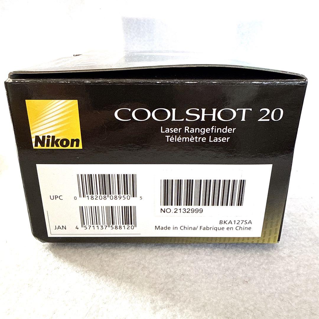 美品＊ Nikonクールショット 20 レーザー距離計 ゴルフ 新品電池付