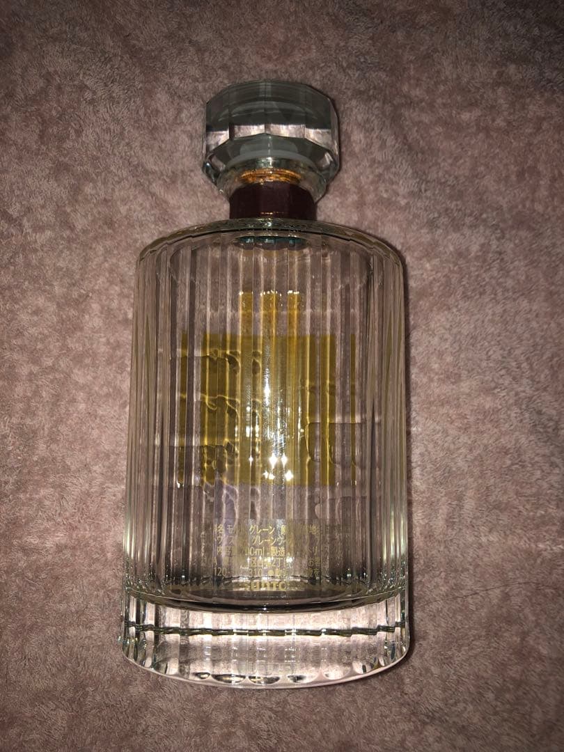 サントリー　響30年　空瓶　未洗浄　カガミクリスタル