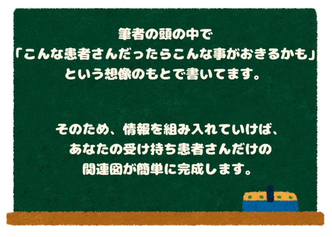 看護学生のための病態関連図の書き方