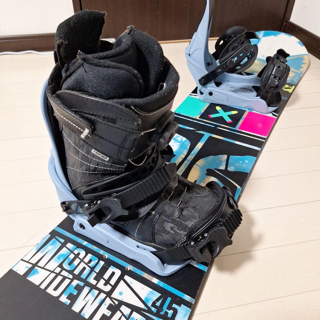 スノーボードセット　K2ワールドワイドウエポン145センチ ピジョンピークス