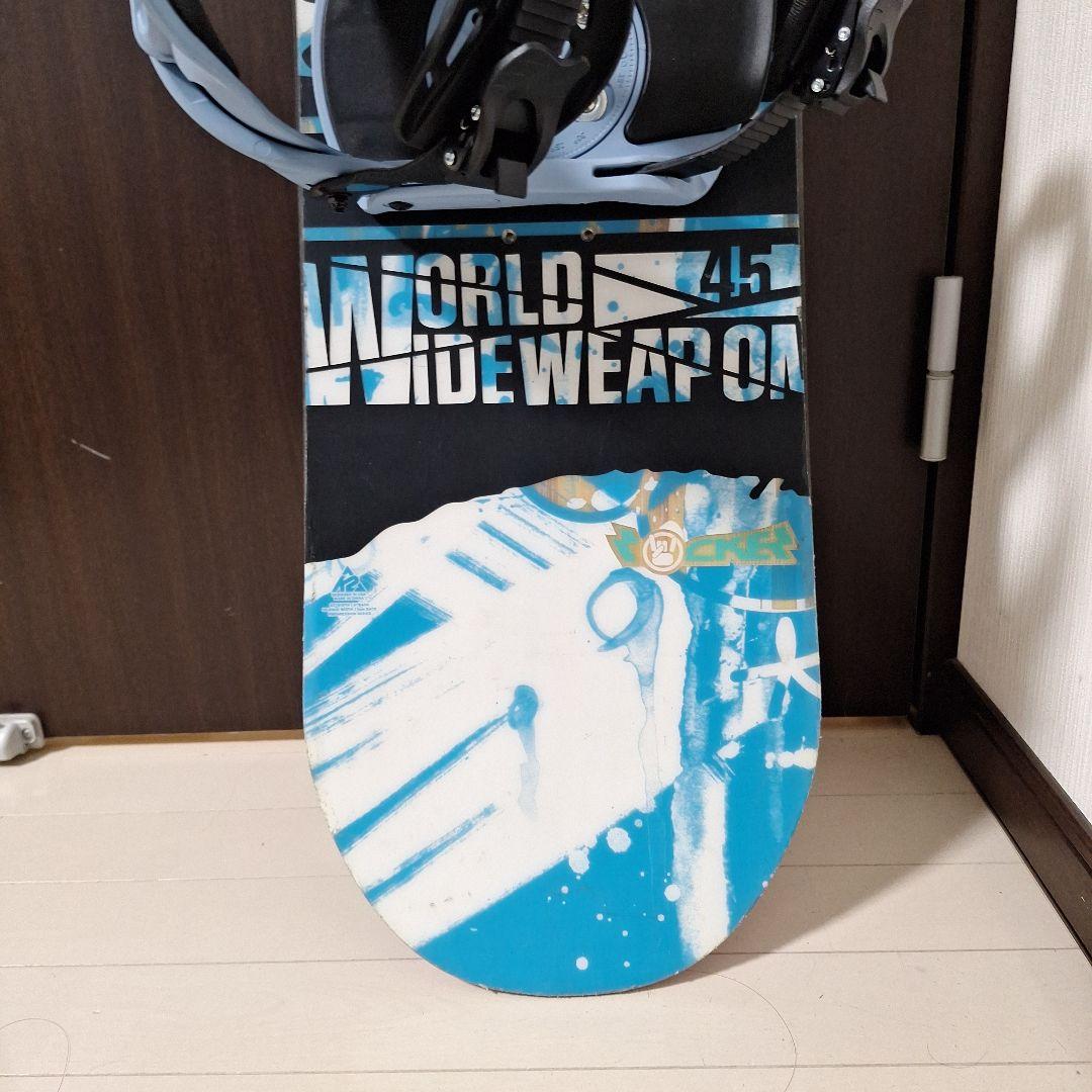 スノーボードセット　K2ワールドワイドウエポン145センチ ピジョンピークス