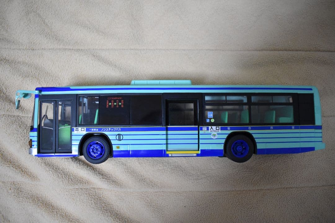 【絶版希少品！】仙台市営バス　ラジコン　1/32　いすゞエルガ　（路線)