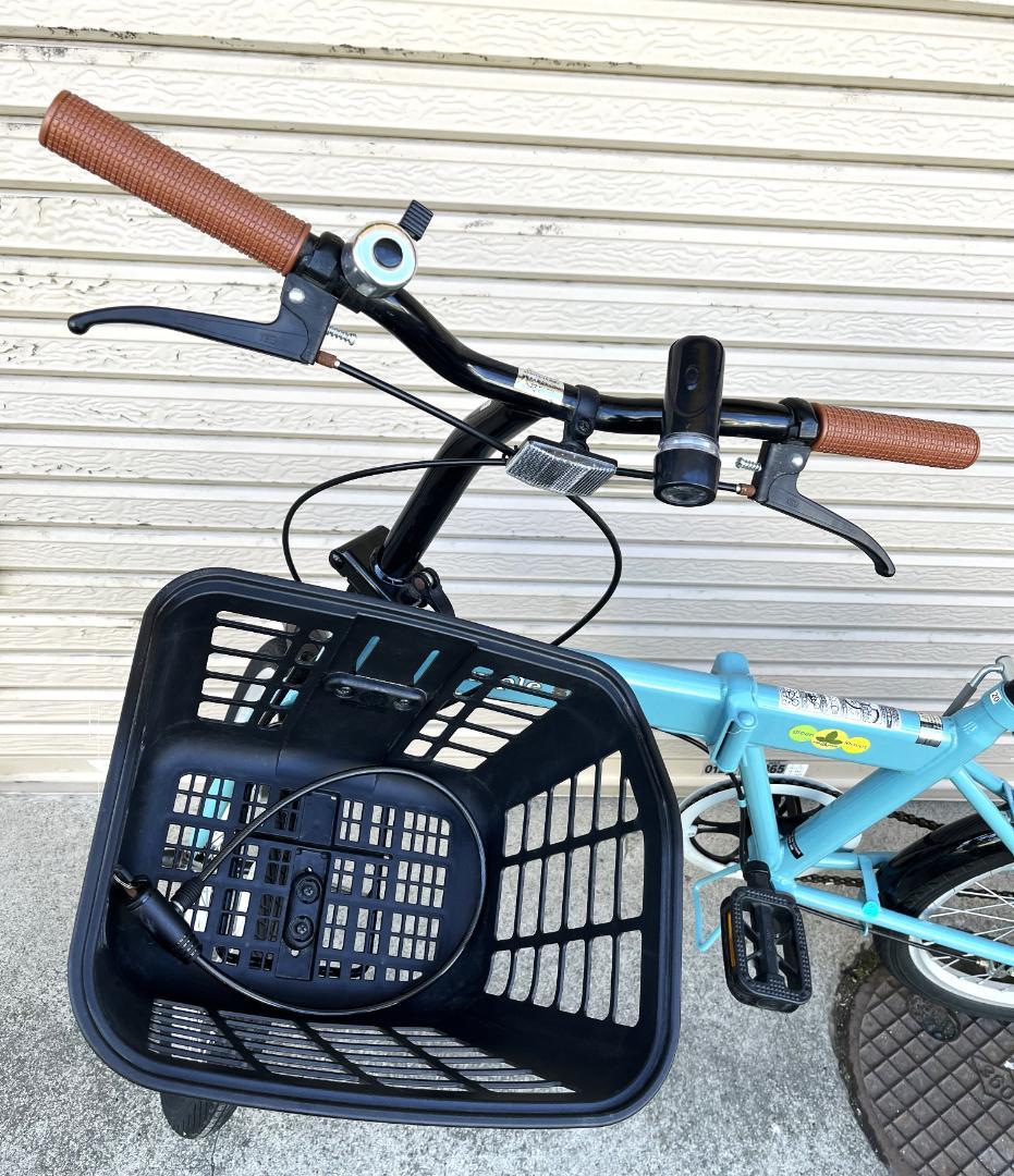 【引取り希望】KCD simple style 折りたたみ自転車 20インチ