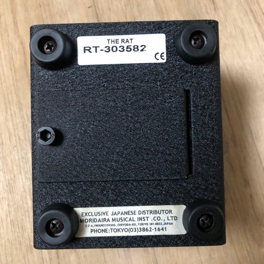 RAT オーバドライブ ディストーション ブースター　RAT2 エフェクター