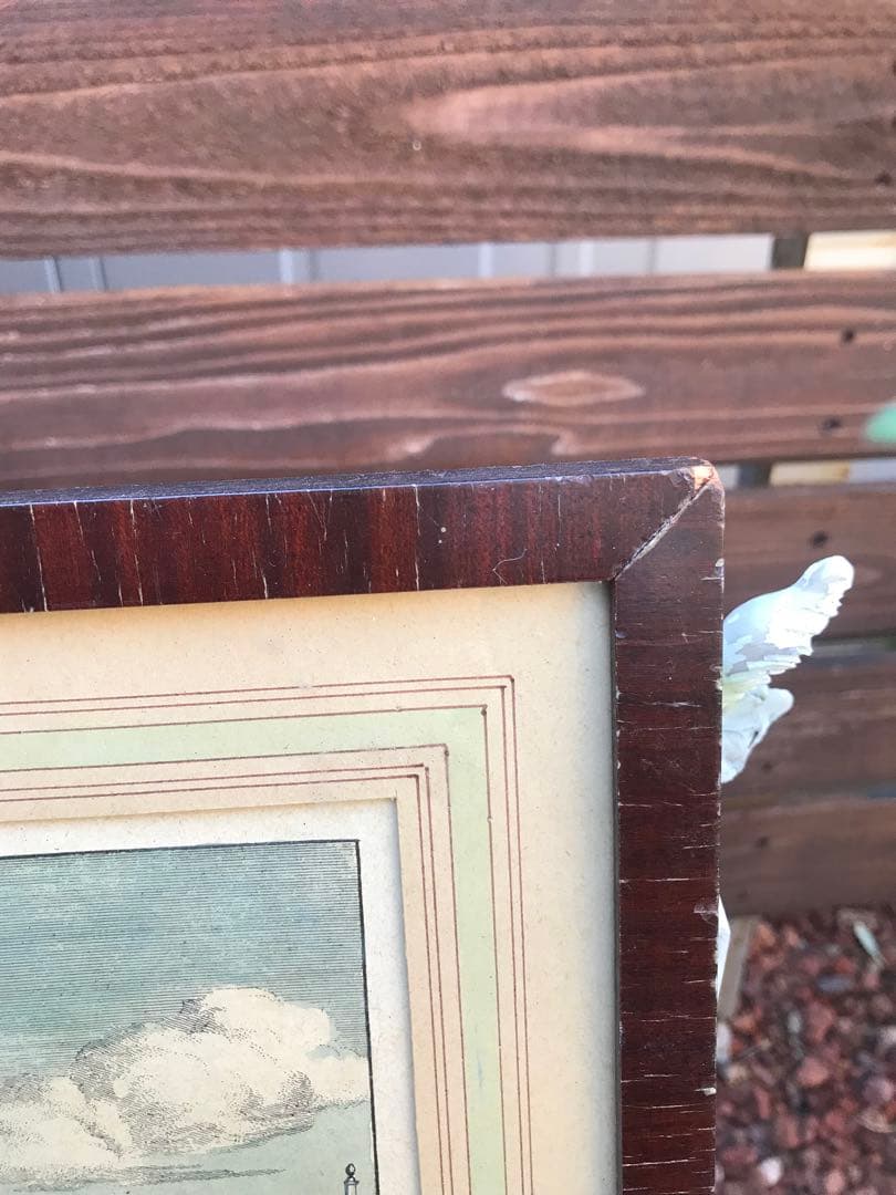 ヴィンテージ洋画 絵画 アンティーク絵画 風景画 洋画 ヨーロッパ現地購入