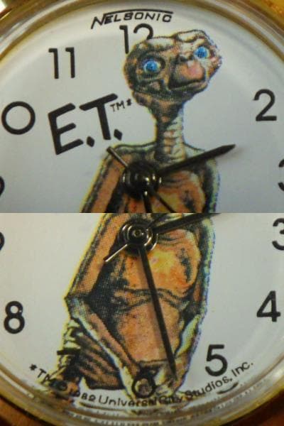 激レア★未使用★1982年 E.T. ヴィンテージ 手巻き腕時計【稼働品】映画