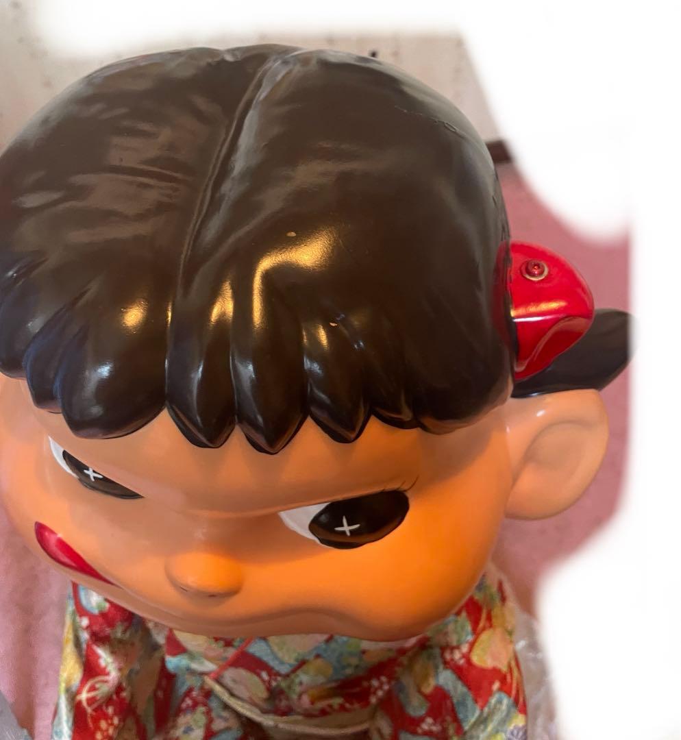 花柄 浴衣　等身大 ペコちゃん