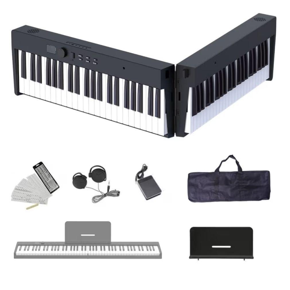 電子ピアノ 88鍵盤 【折り畳み式 】Longeye ロンアイ