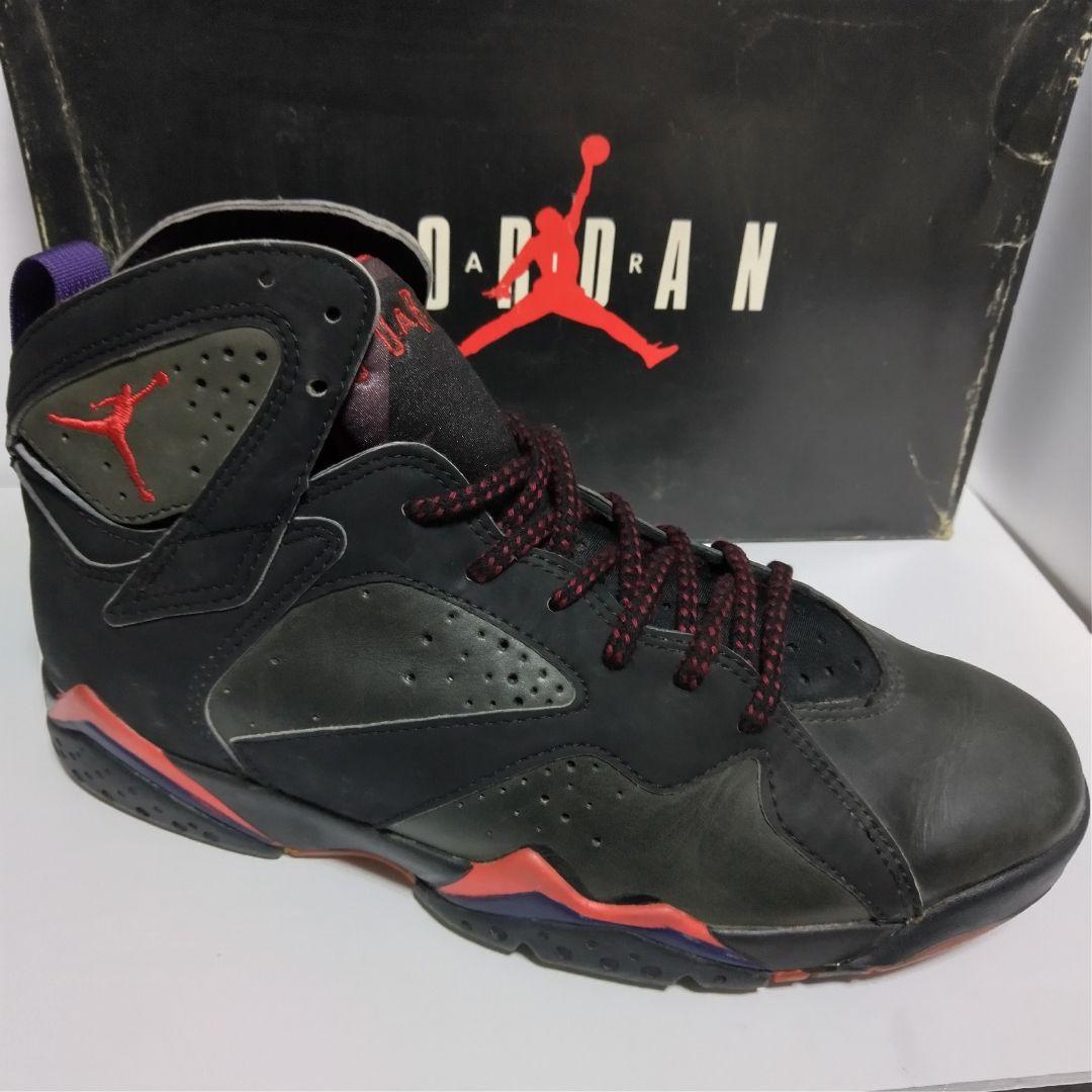 【AJ 7 オリジナル】1992年製 AIR JODAN Ⅶ 黒/赤 29cm
