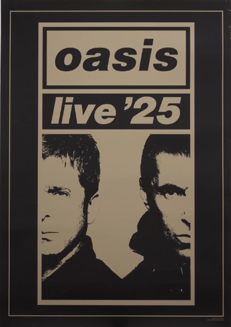 【翌日発送】oasis 開催地限定 Tシャツ 3点(Lサイズ) & A2ポスター