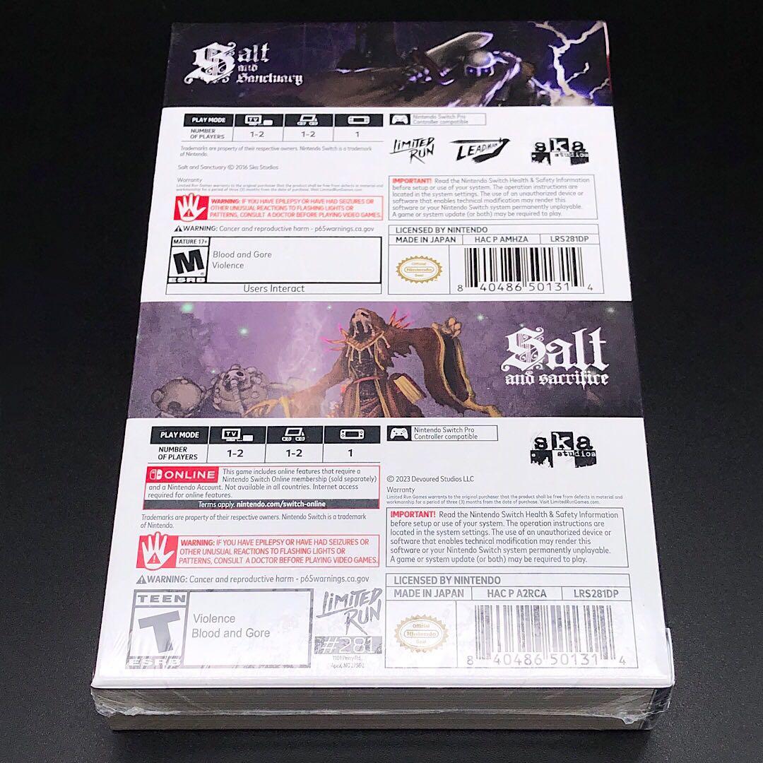 Salt and Sacrifice Dual Pack 北米版 switch