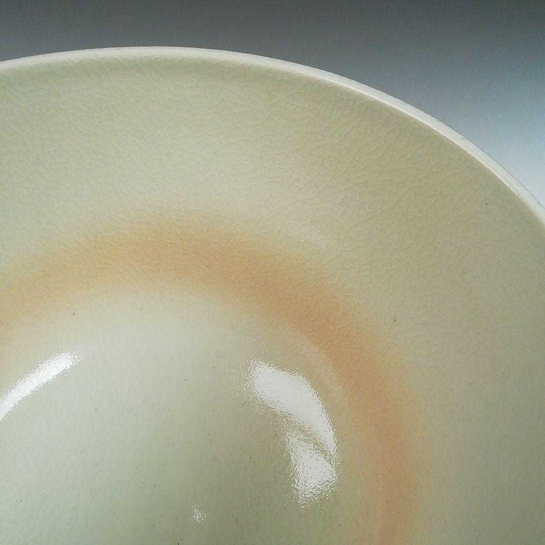 Ｔ６１０　茶碗　『色絵　夕焼けの町』『桃山窯　橋本喜泉 造』共箱　抹茶碗　茶道具