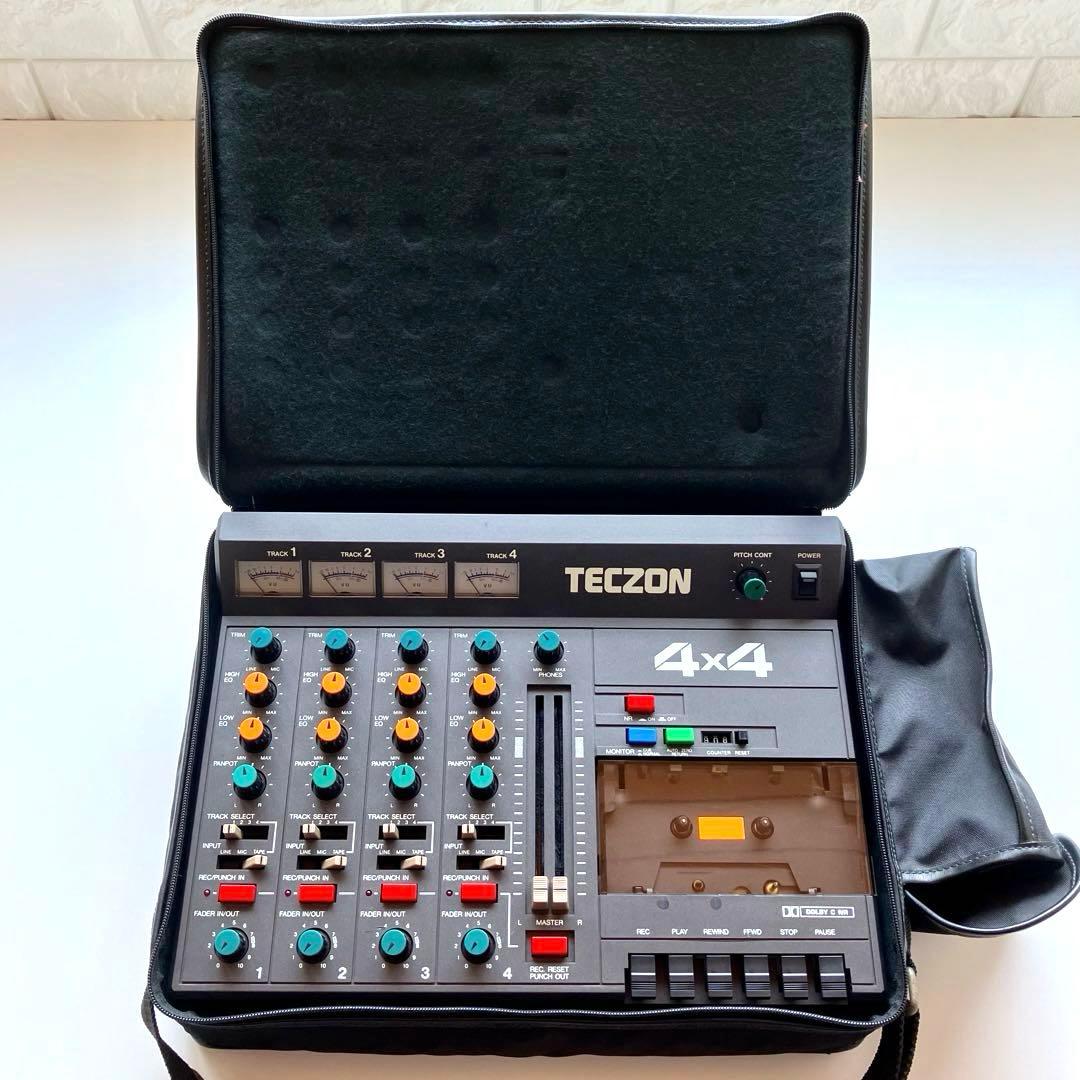 【極上品】TECZON☆4×4☆MTR☆4TRACK MULTI MIXER