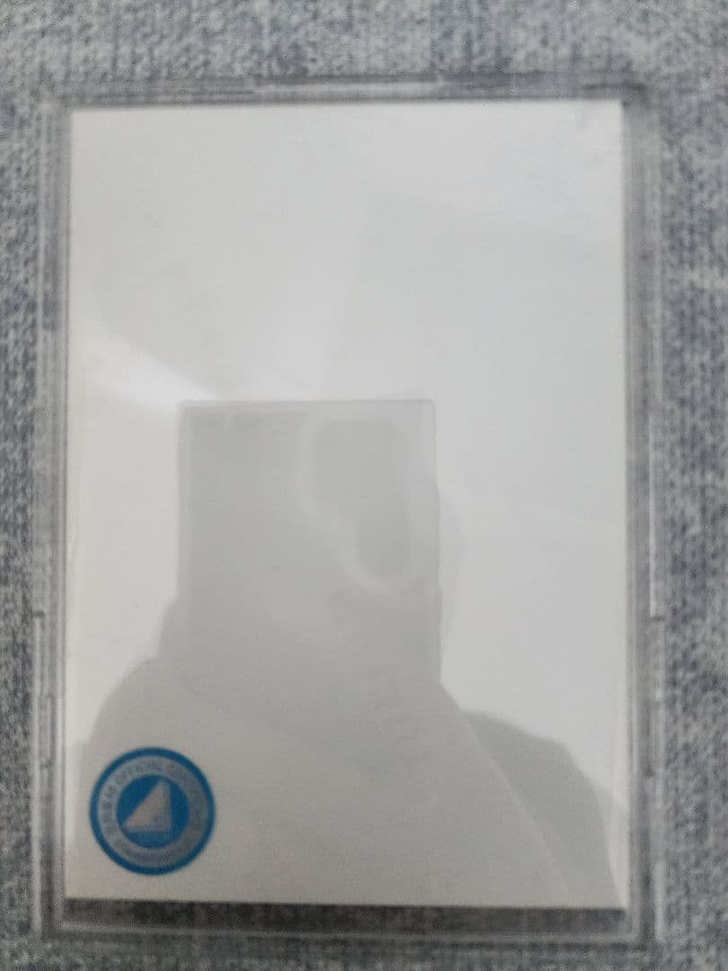 高橋未来虹 ネイビーサンタ生写真　サイン