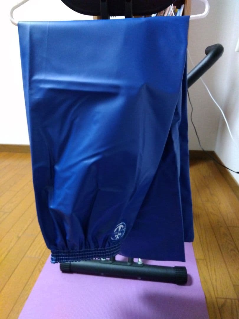 防水カッパ プロ仕様 レインコート 釣り 漁師 作業着 青 上下セット