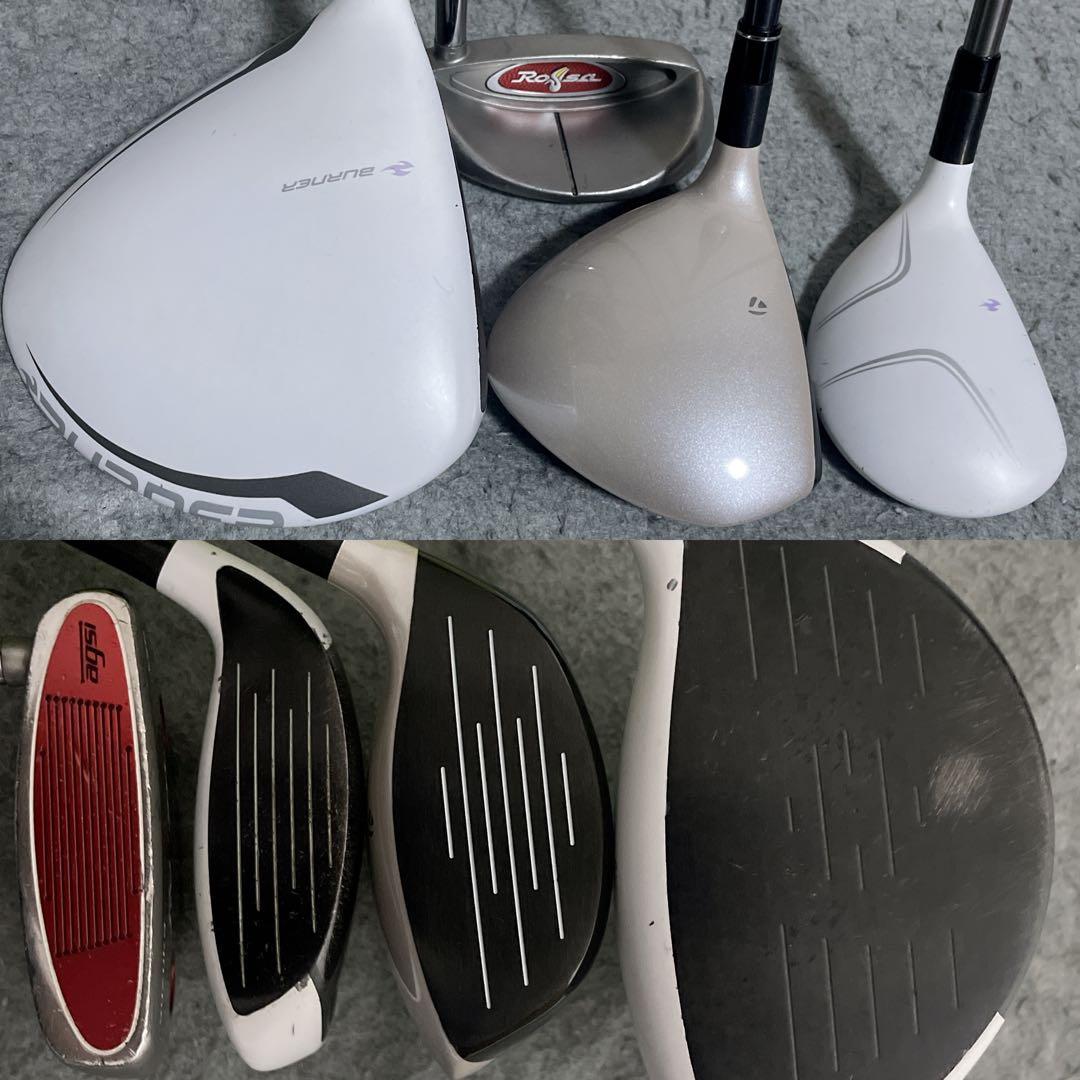 豪華テーラーメイドレディースセット 上手くなりたい初心者 バランス良く打ちやすい