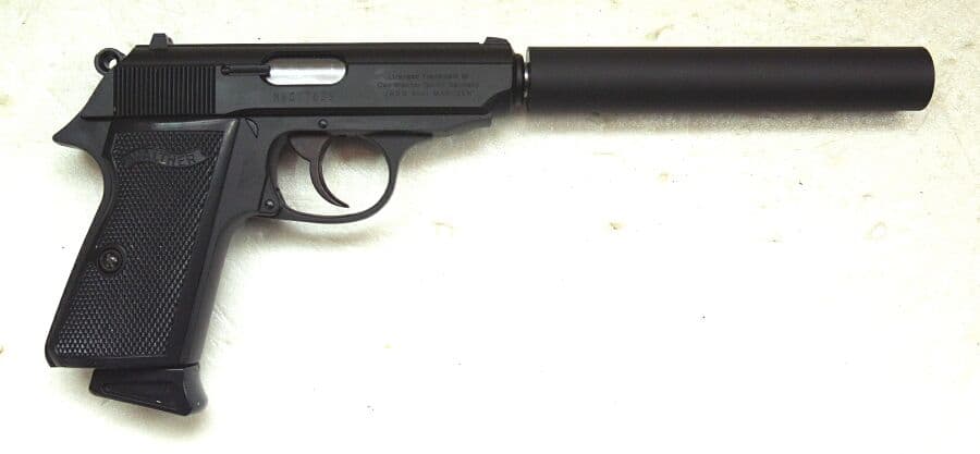 マルゼン ムービープロップシリーズ ワルサーPPK/S セット ブラックモデル