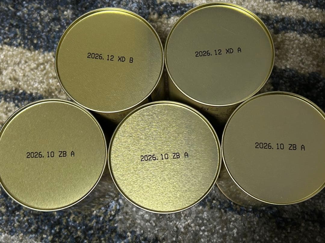 バンホーテンピュアココア　カカオ100％新品未開封400g×5缶セット