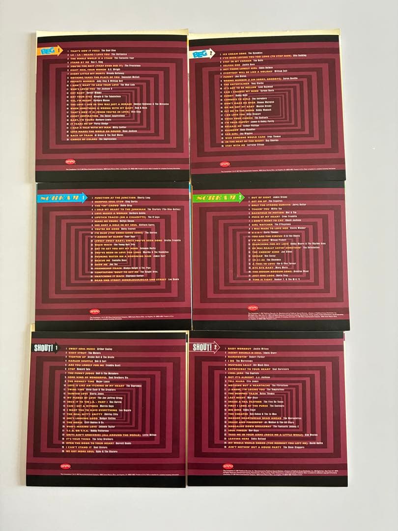 洋楽 Beg Scream & Shout Box Set 60's Soul