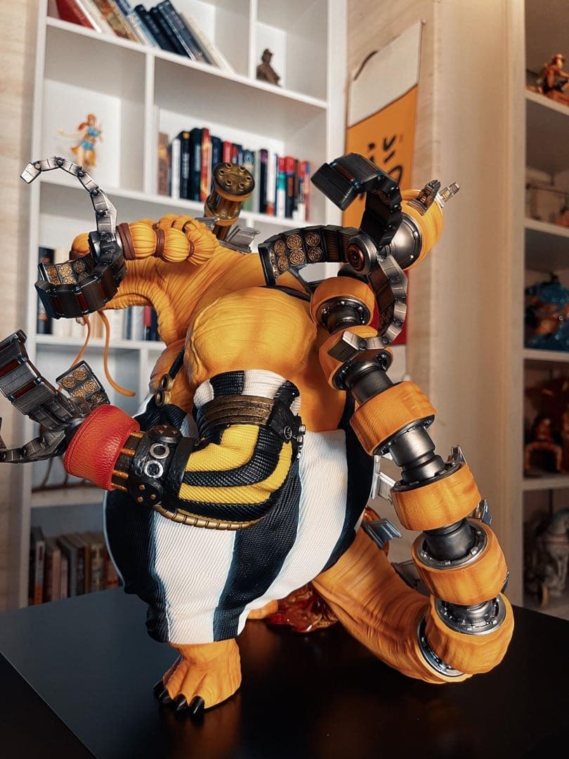 ONE PIECE ワンピース クイーン【人獣形態】 フィギュア ガレージキット