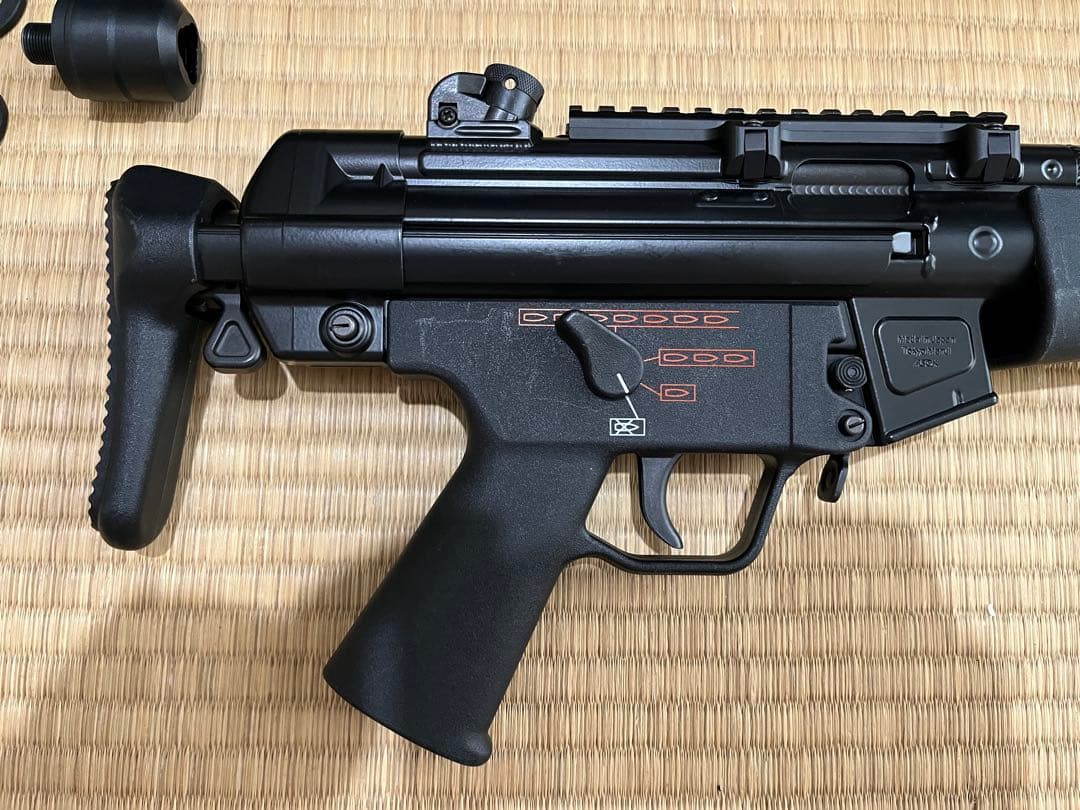 特殊チャンバー搭載)東京マルイ 次世代電動ガン MP5A5 SD化キットおまけ