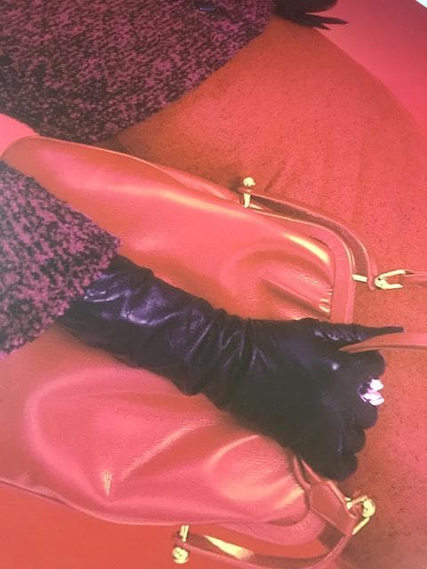 額装済/Vogue Rose Red August 1956/ヴォーグ/ポスター