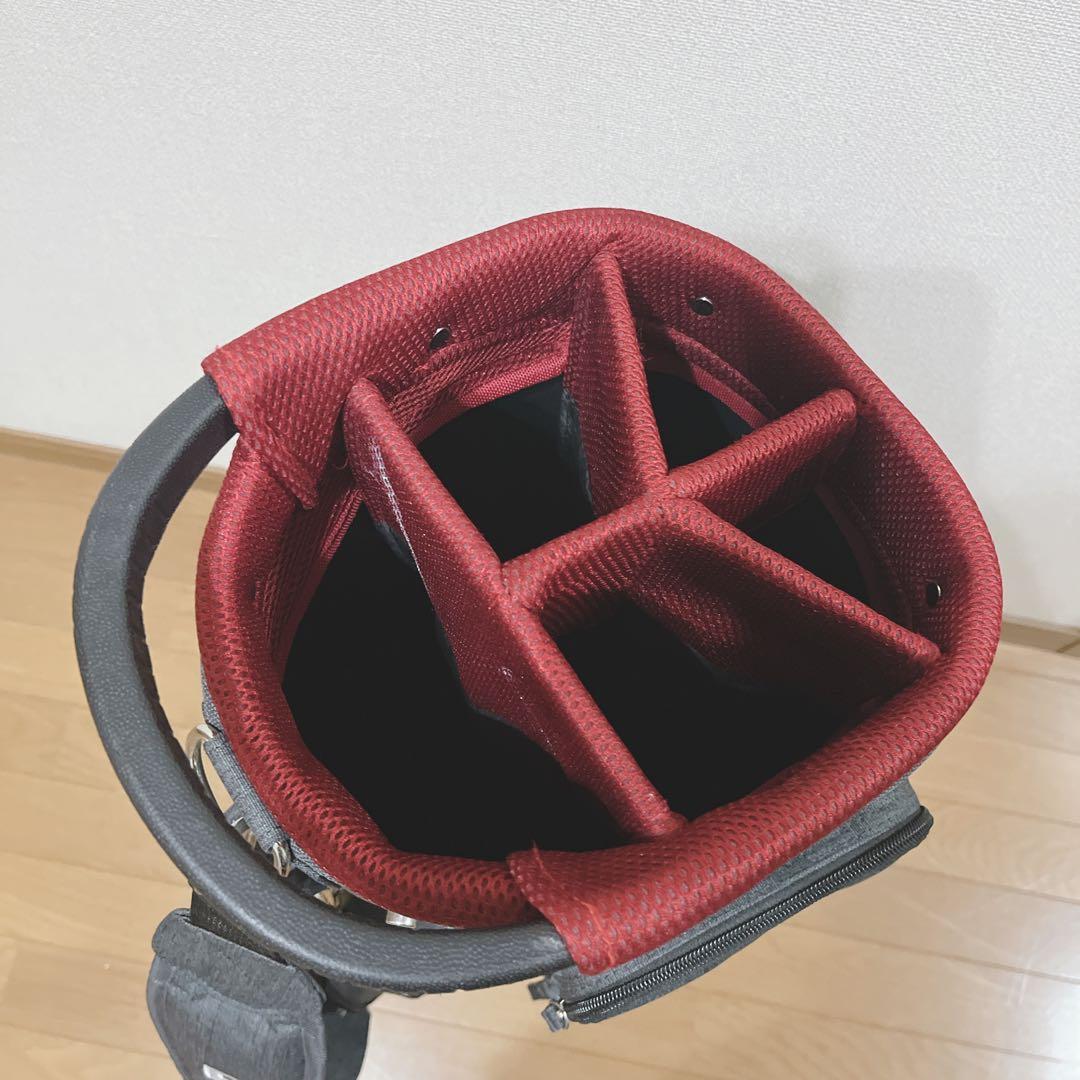 K201 onoff オノフ キャディバッグ 杢（もく）調 フード無し