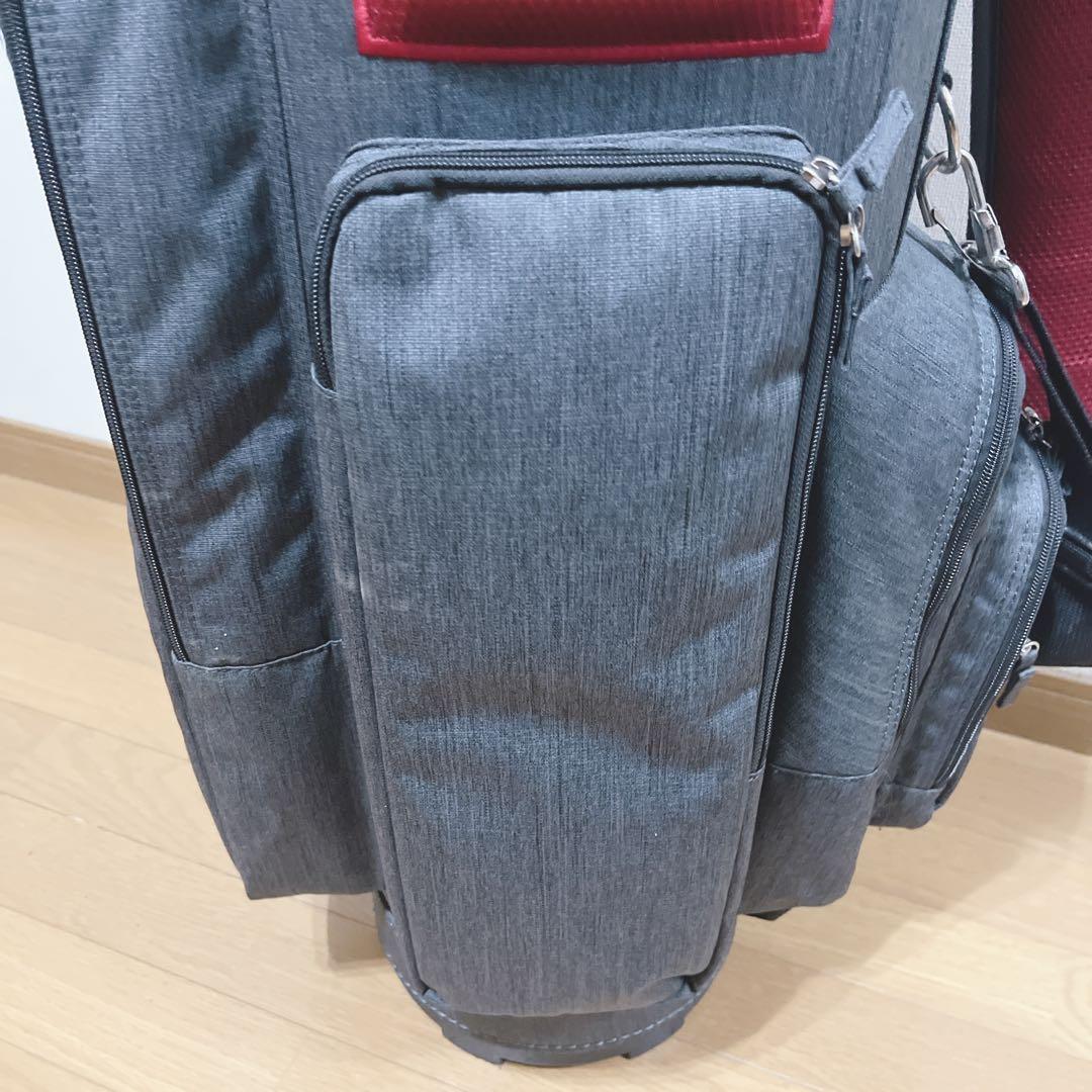 K201 onoff オノフ キャディバッグ 杢（もく）調 フード無し