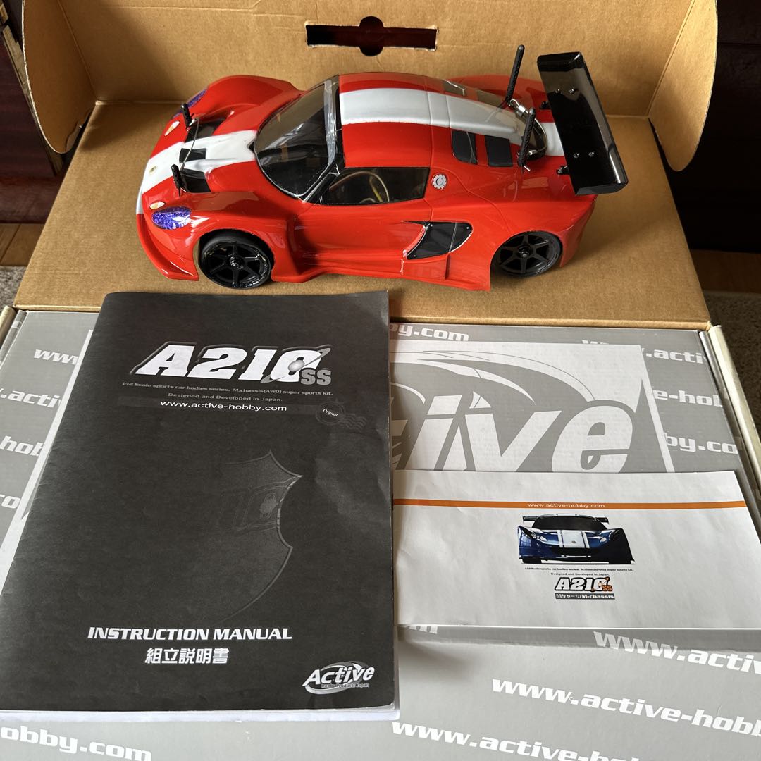 Active A21C SS レッド/ホワイト M-シャーシ
