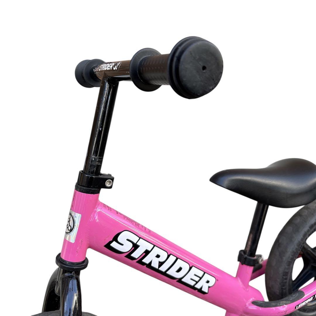 STRIDER ピンク ストライダー キックバイク　ヘルメット　自転車　幼児