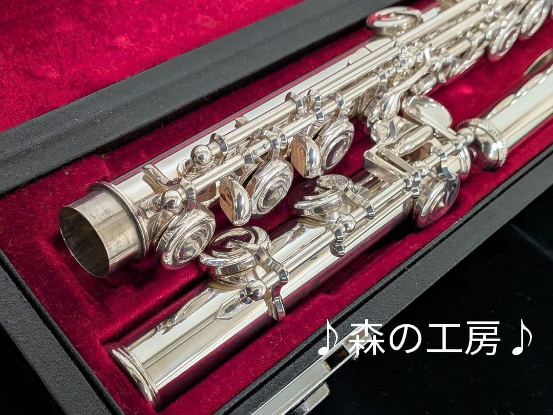 中古フルート専門店‼️部活応援‼️リップ銀製・ヤマハフルート YFL351Eメカ