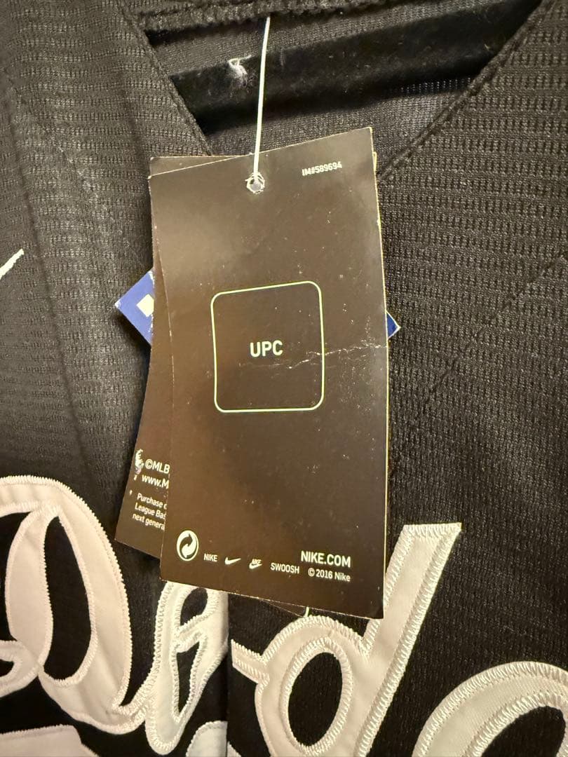 Nike Dodgers ジャージ 50 番 黒　Lサイズ　日本未発売