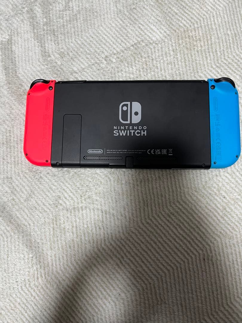 Nintendo Switch 本体 青/赤 付属品付き