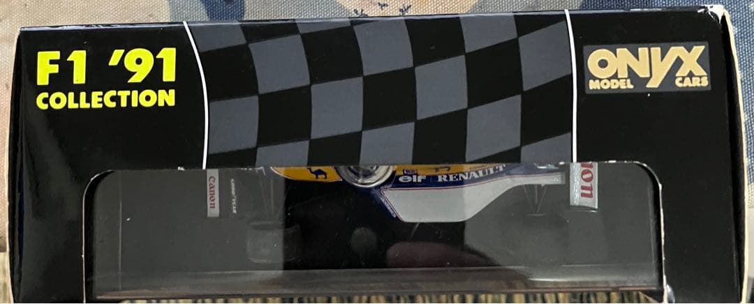 ミニカー WILLIAMS RENAULT FW14 RICCARDO PATRESE