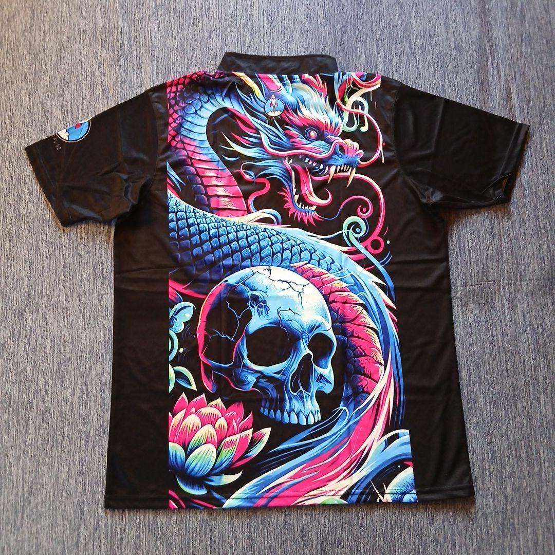 ✨日本未発売✨STORM　サイズXL　ブラック　大きいサイズ　ドラゴン　ドクロ