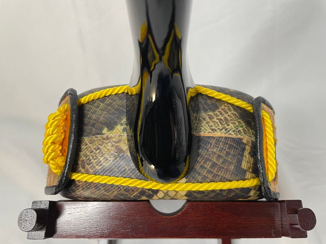 沖縄三線 ゆし木・実入り 人工皮 セミビンテージ