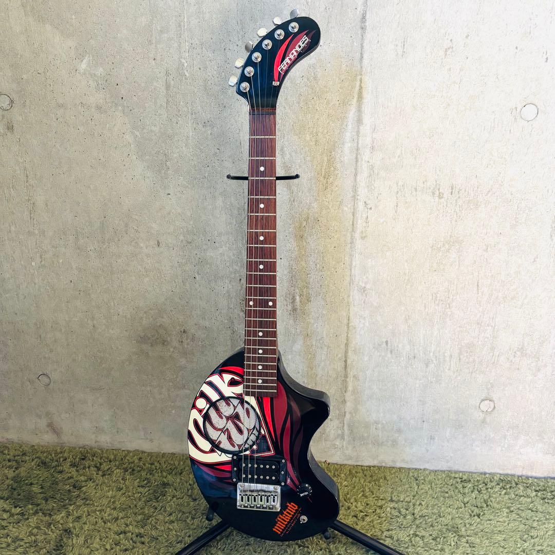 【希少・美品】 FERNANDES ZO-3 milktub アンプ内蔵