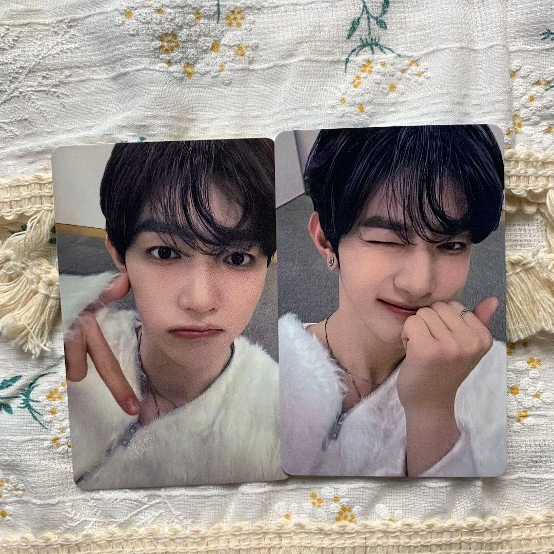 ZB1 B賞 あっち向いてホイ 負け 勝ち トレカ ジャンハオ 2枚