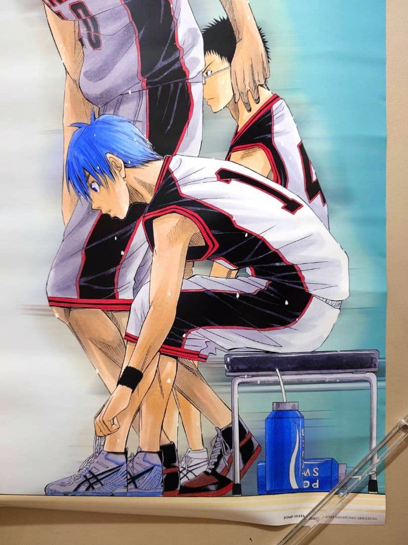 【未使用・レア】 黒子のバスケ　ポスター　B2サイズ　藤巻忠俊　ジャンプフェスタ