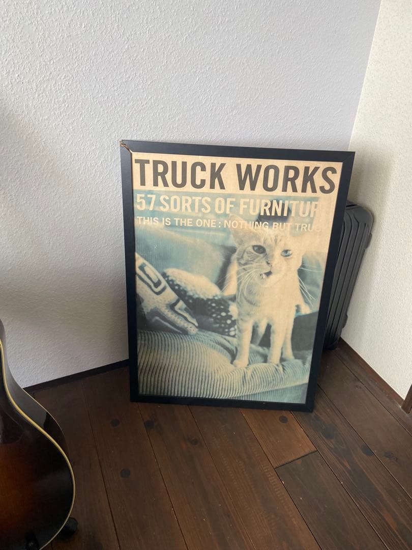 truckfurniture ポスター 額入りトラックファニチャー4枚セット