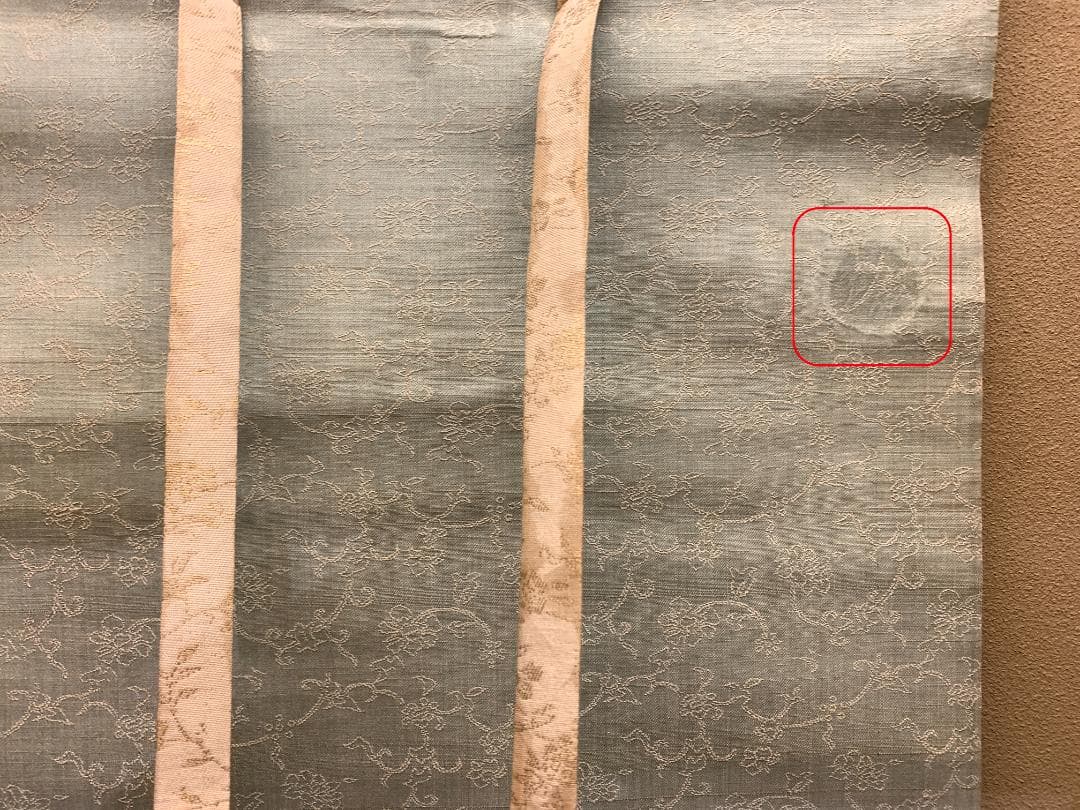 岸連山自筆『柳に蛍図』掛軸   江戸後期