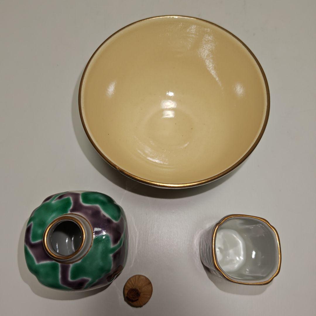 新春セール！　茶道具　黒菊毛彫茶箱