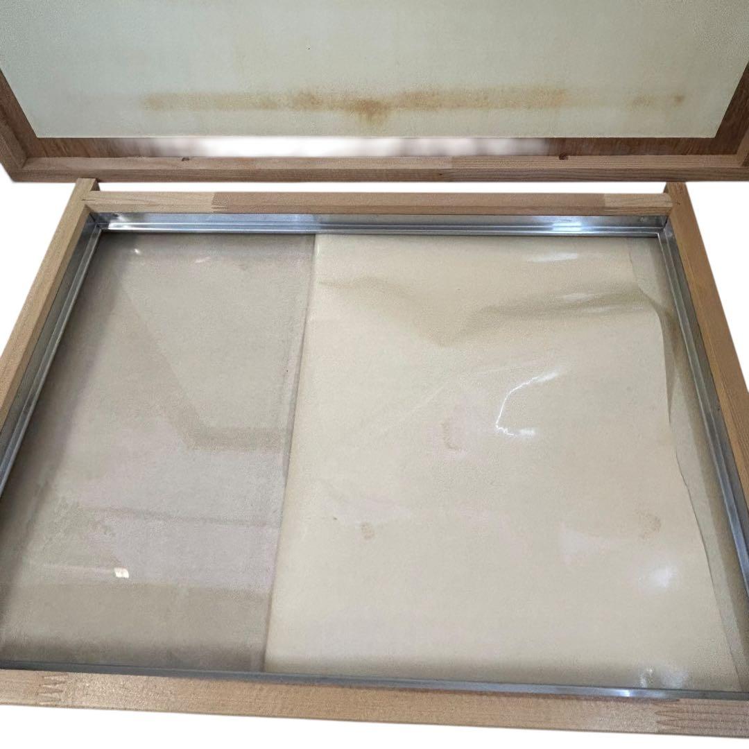 ①額縁　フレーム　絵画　展覧会出品用