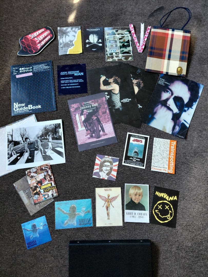 貴重90年代裏原系雑誌切り抜きNIGO藤原ヒロシJONIOファイル8冊おまけ1冊