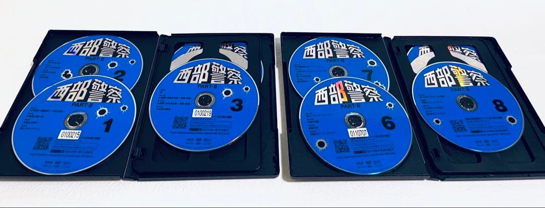 西部警察　PART-II 全１０巻　レンタル版DVD 全巻セット　渡哲也
