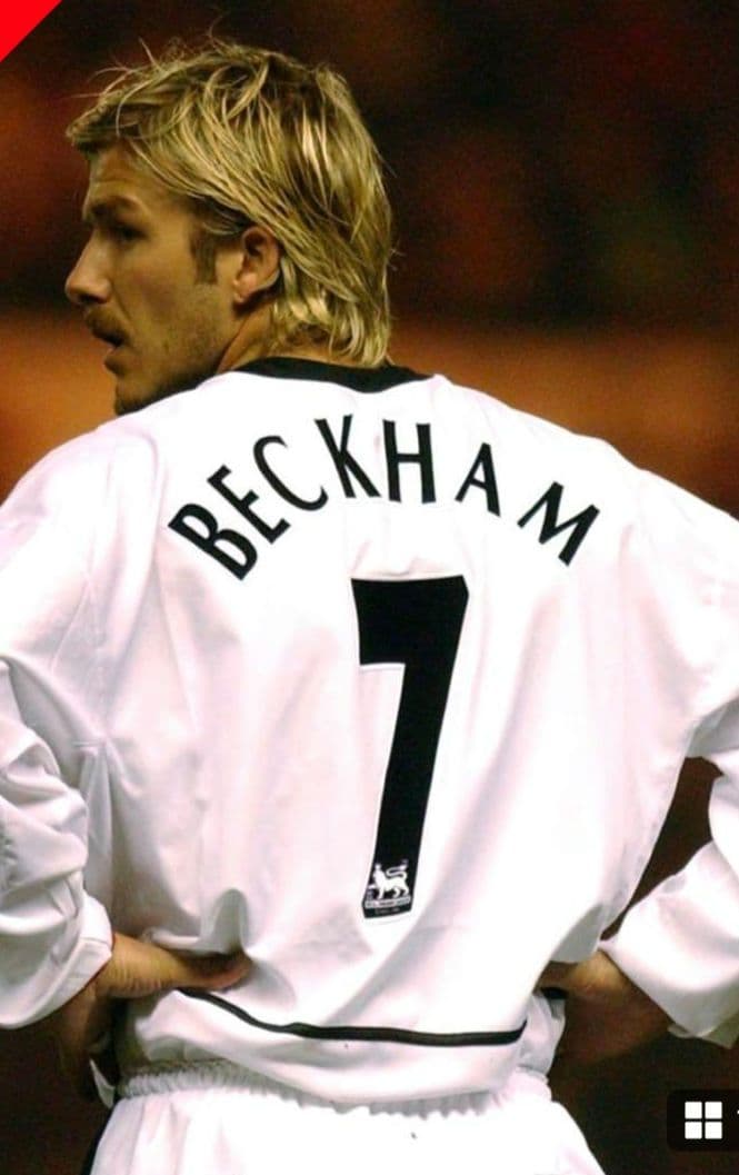 マンチェスターユナイテッド　ユニフォーム　ベッカム　NIKE