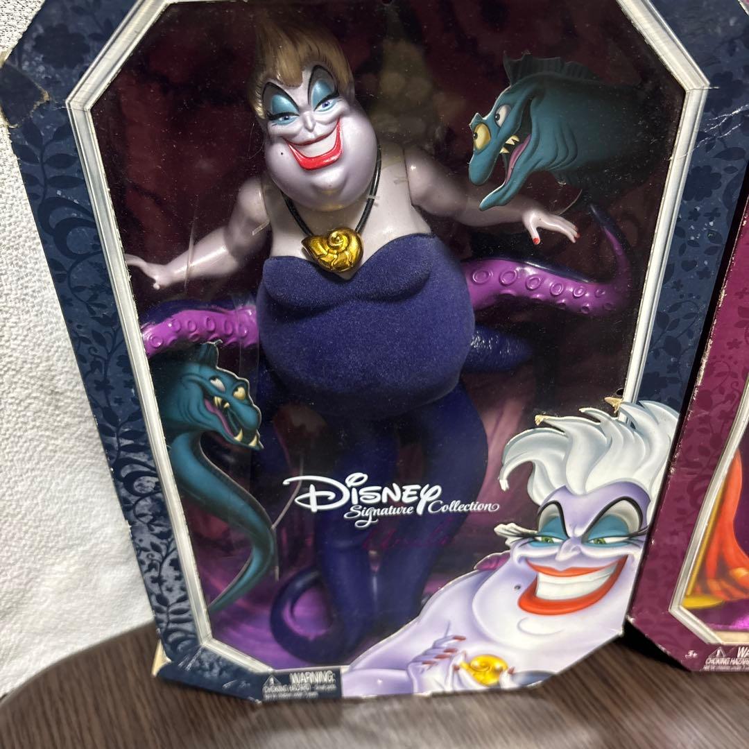 ディズニー 白雪姫◆エビルクイーン リトルマーメイド アースラフィギュア マテル