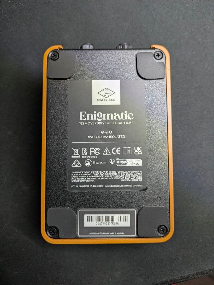 ギター UAFX Enigmatic 82' Overdrive Special