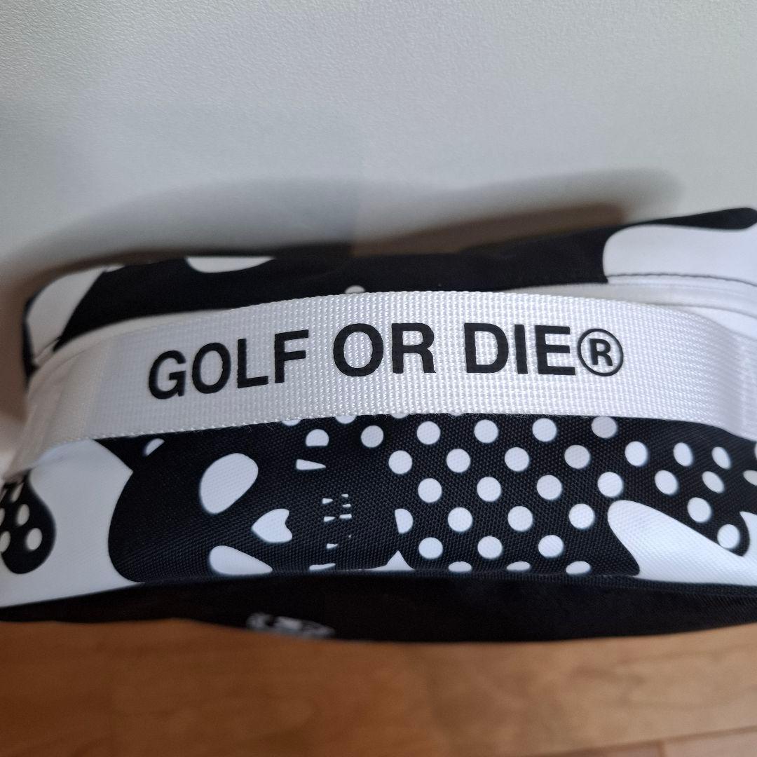 【マークアンドロナ】人気ロゴマーク×ベクターカモフラージュ ゴルフシューズバッグ