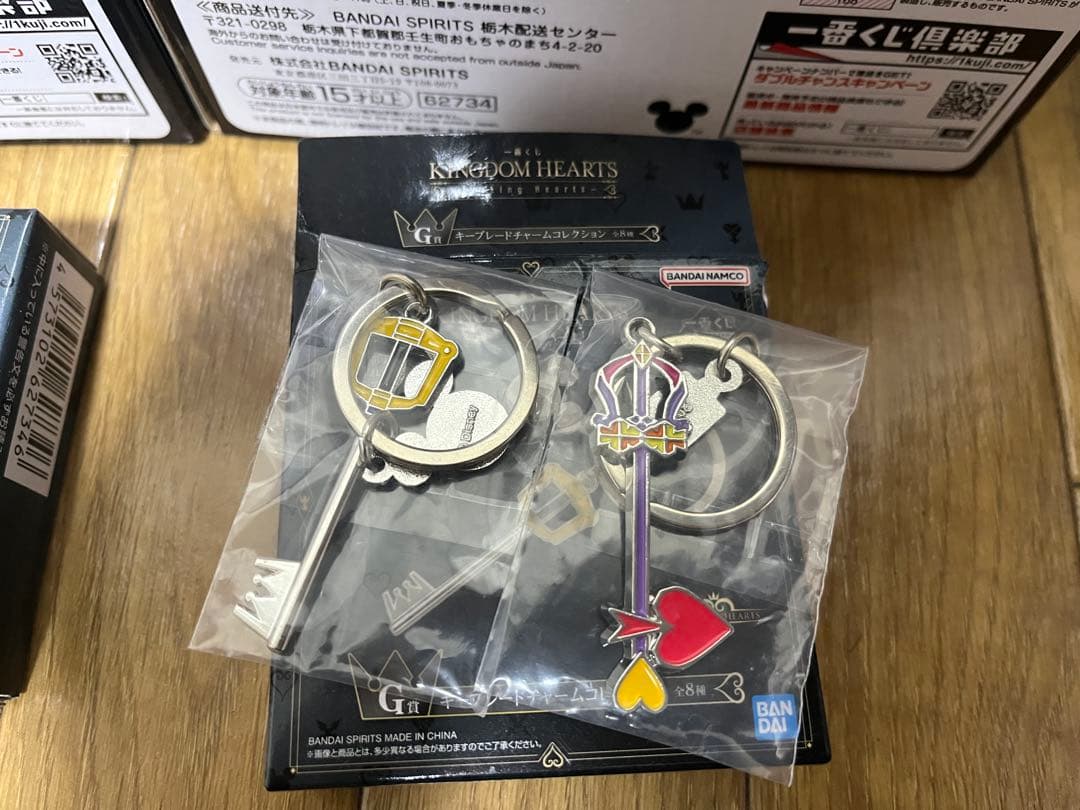 KINGDOM HEARTS フィギュアセット　ソラ　ロクサス　一番くじ